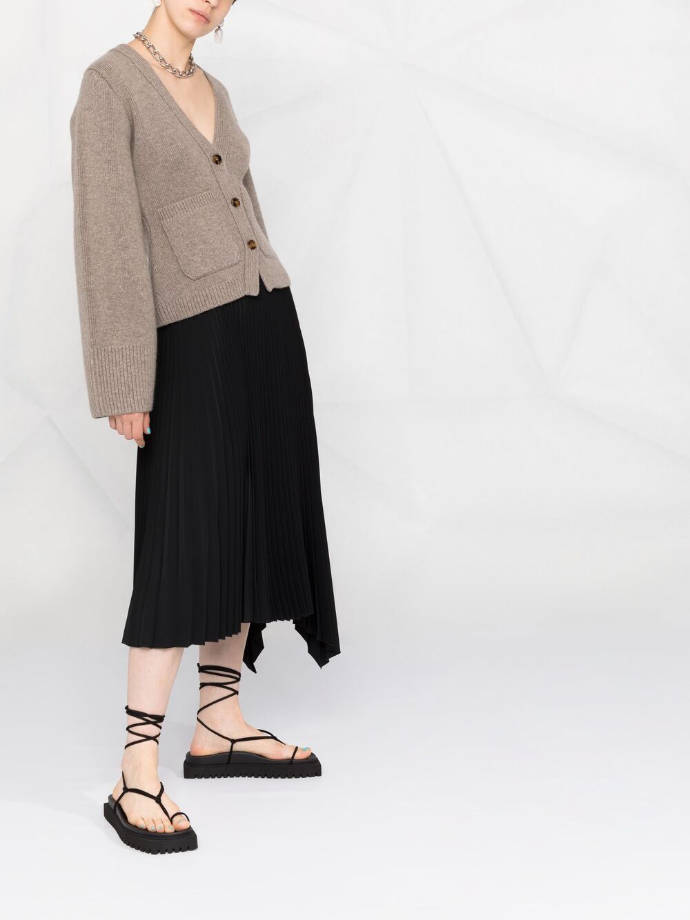 CARDIGAN SCARLET